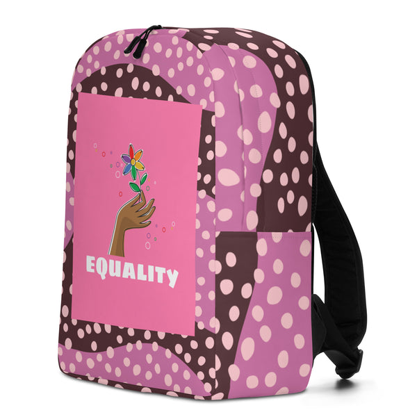  Equality Minimalist Backpack by Queer In The World Originals sold by Queer In The World: The Shop - LGBT Merch Fashion