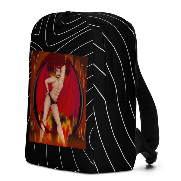  The Demon Of Homosexuality Minimalist Backpack by Queer In The World Originals sold by Queer In The World: The Shop - LGBT Merch Fashion