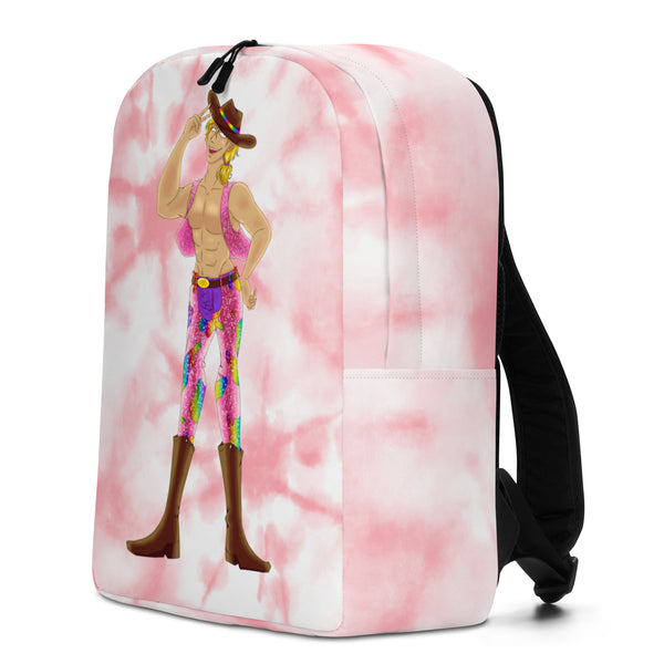  Gay Cowboy Minimalist Backpack by Queer In The World Originals sold by Queer In The World: The Shop - LGBT Merch Fashion