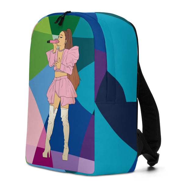  Ariana Grande Minimalist Backpack by Queer In The World Originals sold by Queer In The World: The Shop - LGBT Merch Fashion