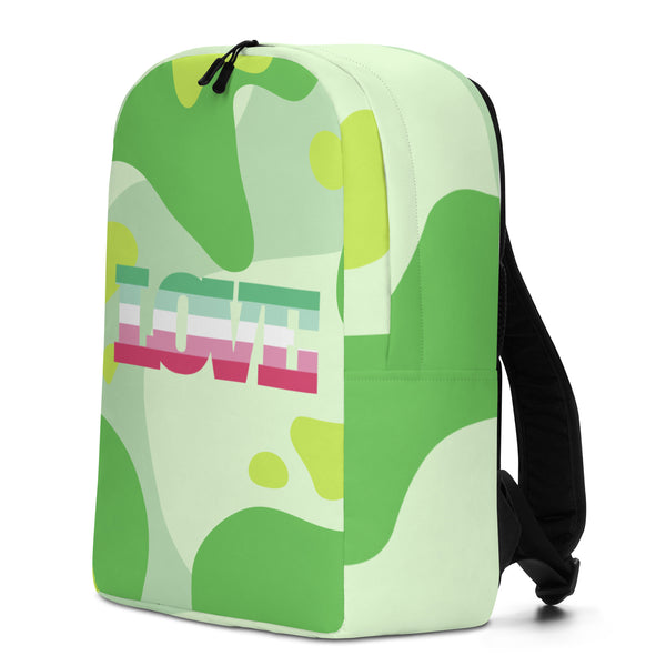  Abrosexual Pride Minimalist Backpack by Queer In The World Originals sold by Queer In The World: The Shop - LGBT Merch Fashion
