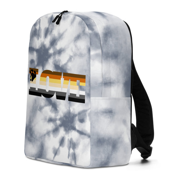  Gay Bear Pride Minimalist Backpack by Queer In The World Originals sold by Queer In The World: The Shop - LGBT Merch Fashion