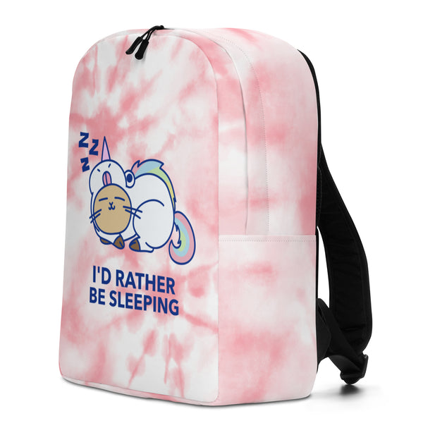  I'd Rather Be Sleeping Minimalist Backpack by Queer In The World Originals sold by Queer In The World: The Shop - LGBT Merch Fashion