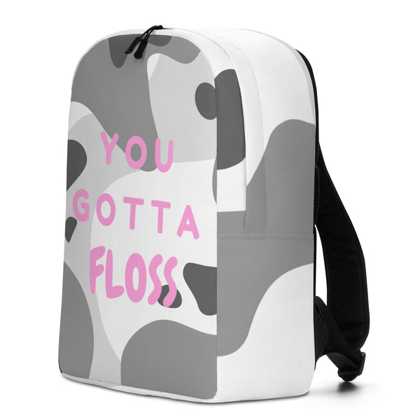  You Gotta Floss Minimalist Backpack by Queer In The World Originals sold by Queer In The World: The Shop - LGBT Merch Fashion