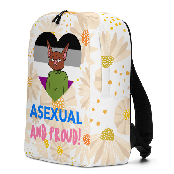  Asexual And Proud Minimalist Backpack by Queer In The World Originals sold by Queer In The World: The Shop - LGBT Merch Fashion