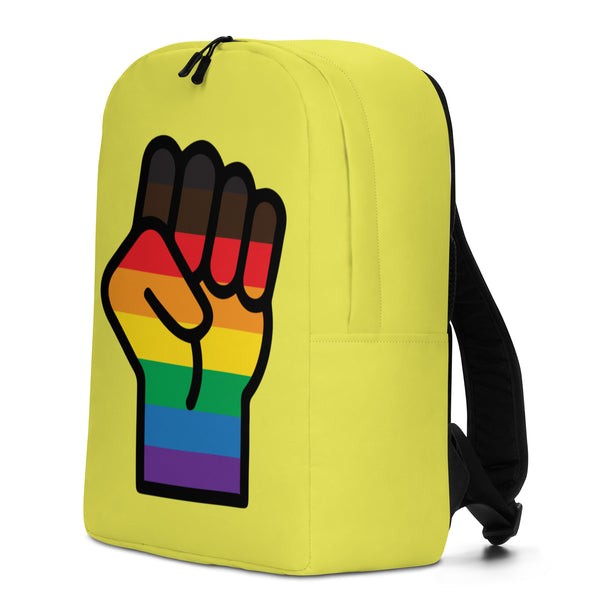  BLM LGBT Resist Minimalist Backpack by Queer In The World Originals sold by Queer In The World: The Shop - LGBT Merch Fashion