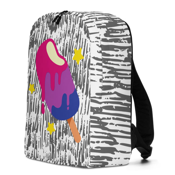  Bisexual Popsicle Minimalist Backpack by Queer In The World Originals sold by Queer In The World: The Shop - LGBT Merch Fashion