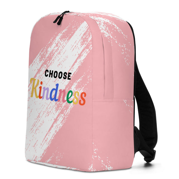  Choose Kindness Minimalist Backpack by Queer In The World Originals sold by Queer In The World: The Shop - LGBT Merch Fashion