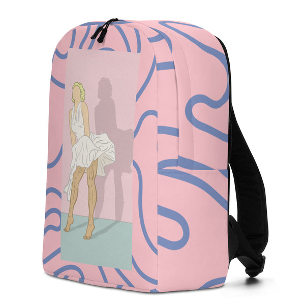  Daddy Monroe Minimalist Backpack by Queer In The World Originals sold by Queer In The World: The Shop - LGBT Merch Fashion