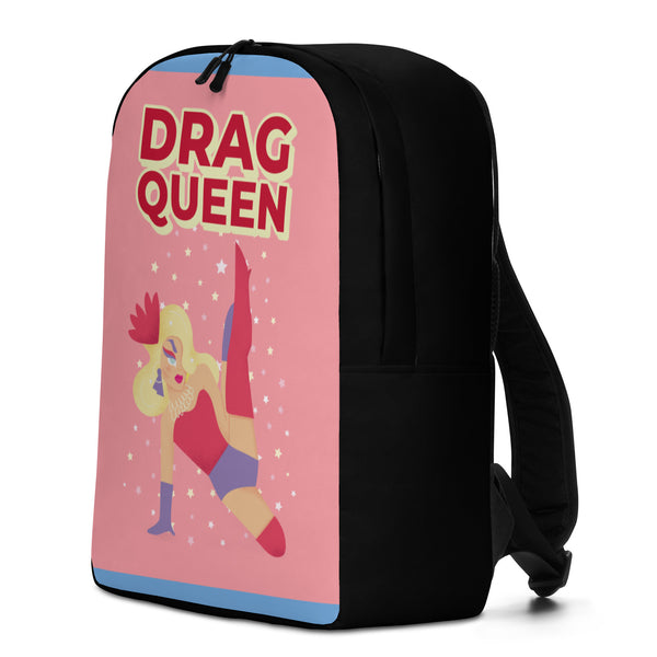  Drag Queen Minimalist Backpack by Queer In The World Originals sold by Queer In The World: The Shop - LGBT Merch Fashion