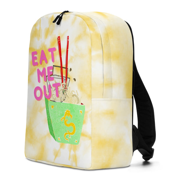  Eat Me Out Minimalist Backpack by Queer In The World Originals sold by Queer In The World: The Shop - LGBT Merch Fashion