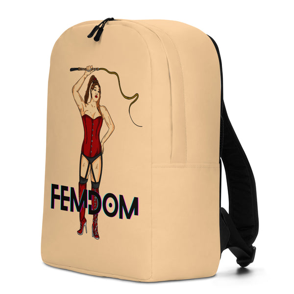  FEMDOM Minimalist Backpack by Queer In The World Originals sold by Queer In The World: The Shop - LGBT Merch Fashion