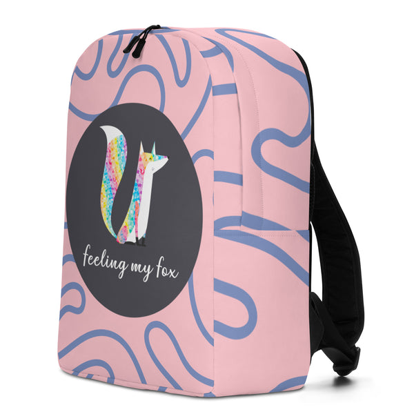  Feeling My Fox Minimalist Backpack by Queer In The World Originals sold by Queer In The World: The Shop - LGBT Merch Fashion