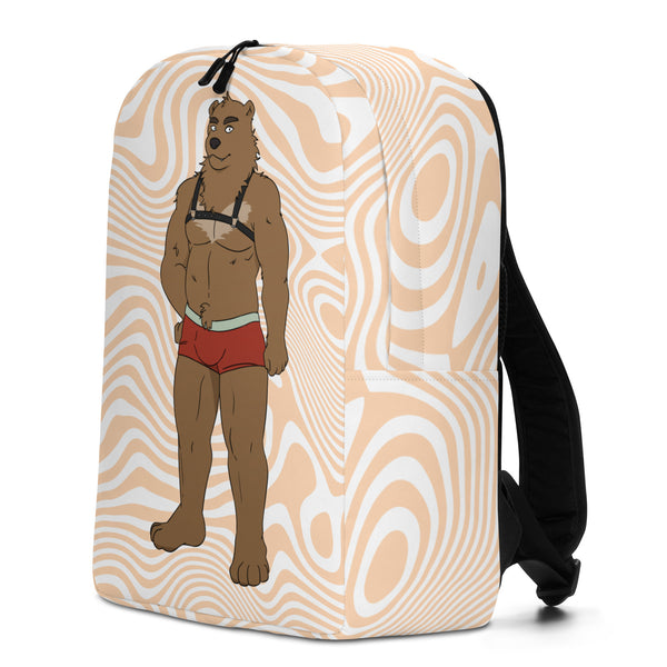  Gay Bear Minimalist Backpack by Queer In The World Originals sold by Queer In The World: The Shop - LGBT Merch Fashion