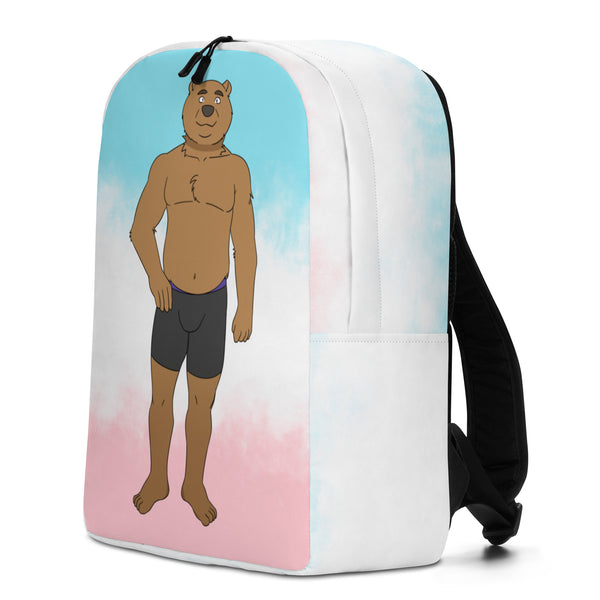  Gay Cub Minimalist Backpack by Queer In The World Originals sold by Queer In The World: The Shop - LGBT Merch Fashion