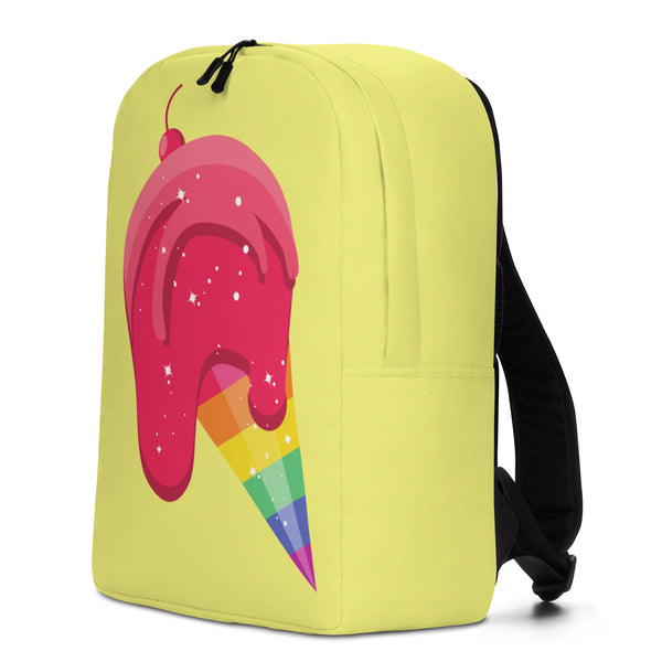  Gay Icecream Minimalist Backpack by Queer In The World Originals sold by Queer In The World: The Shop - LGBT Merch Fashion