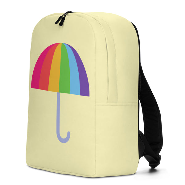  Gay Umbrella Minimalist Backpack by Queer In The World Originals sold by Queer In The World: The Shop - LGBT Merch Fashion