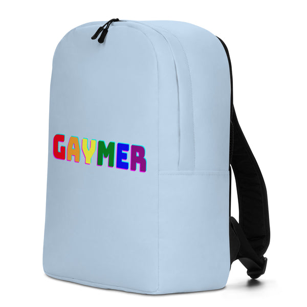  Gaymer Minimalist Backpack by Queer In The World Originals sold by Queer In The World: The Shop - LGBT Merch Fashion