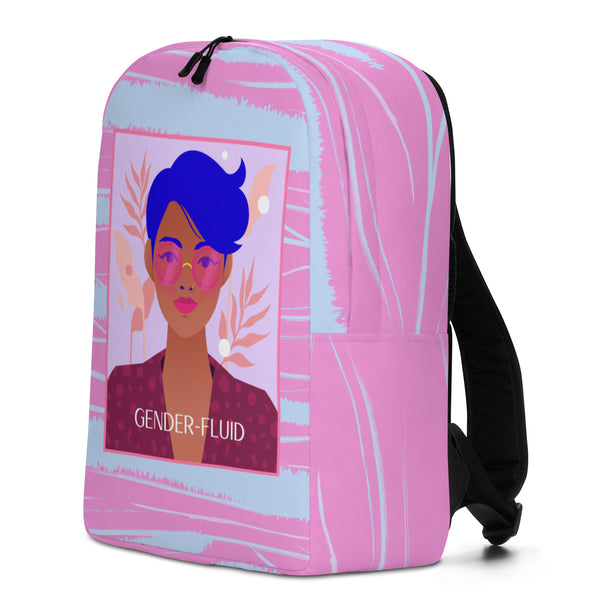  Gender-Fluid Minimalist Backpack by Queer In The World Originals sold by Queer In The World: The Shop - LGBT Merch Fashion