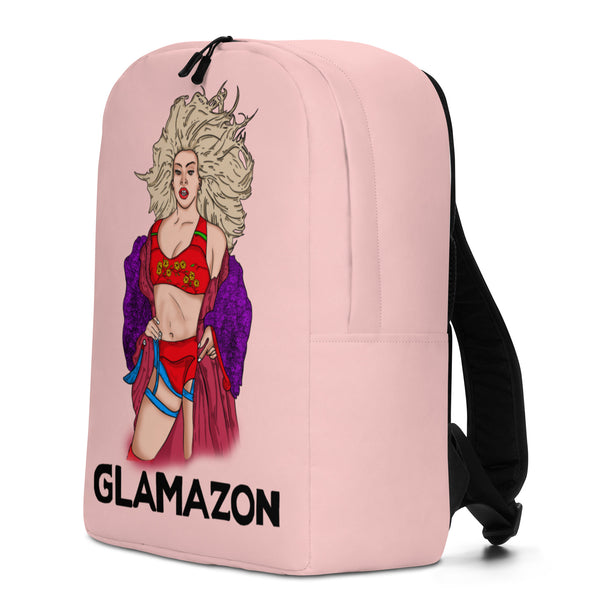  Glamazon Minimalist Backpack by Queer In The World Originals sold by Queer In The World: The Shop - LGBT Merch Fashion