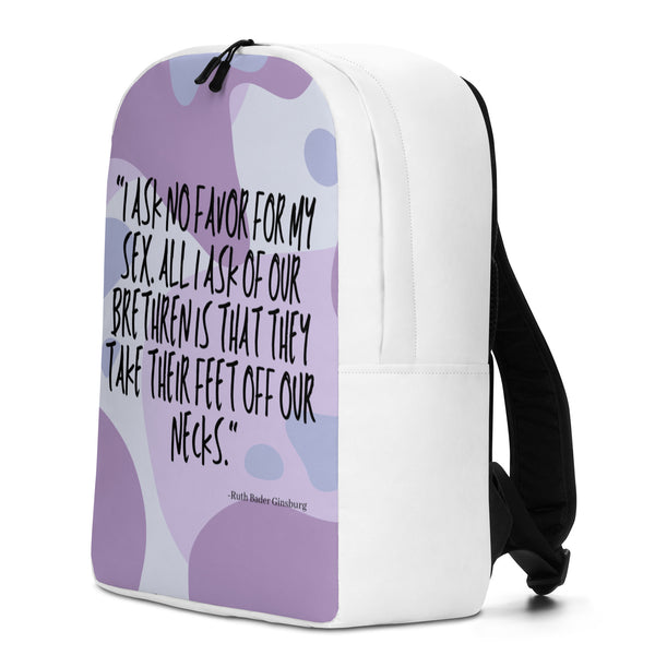  I Ask No Favor For My Sex Minimalist Backpack by Queer In The World Originals sold by Queer In The World: The Shop - LGBT Merch Fashion