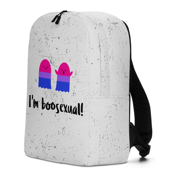  I'm Boosexual Minimalist Backpack by Queer In The World Originals sold by Queer In The World: The Shop - LGBT Merch Fashion