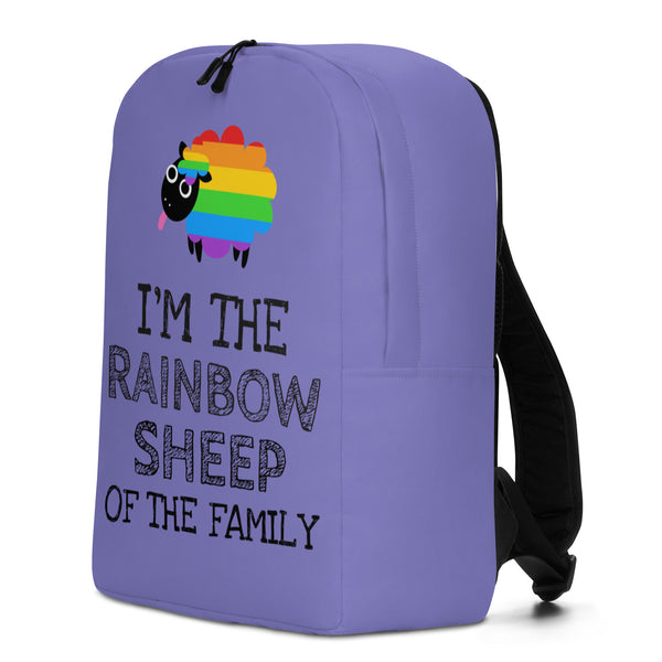  I'm The Rainbow Sheep Of The Family Minimalist Backpack by Queer In The World Originals sold by Queer In The World: The Shop - LGBT Merch Fashion