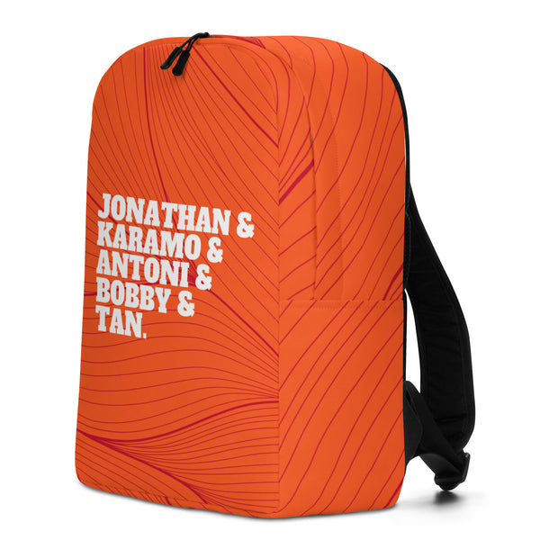  Jonathan & Karamo & Antoni & Bobby & Tan Minimalist Backpack by Queer In The World Originals sold by Queer In The World: The Shop - LGBT Merch Fashion