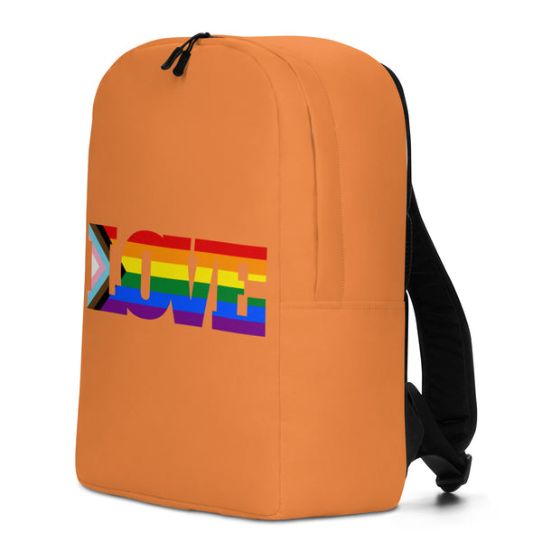  LGBT Pride Minimalist Backpack by Queer In The World Originals sold by Queer In The World: The Shop - LGBT Merch Fashion