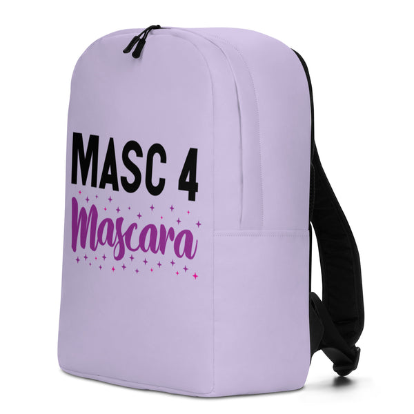  Masc 4 Mascara Minimalist Backpack by Queer In The World Originals sold by Queer In The World: The Shop - LGBT Merch Fashion