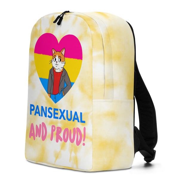  Pansexual And Proud Minimalist Backpack by Queer In The World Originals sold by Queer In The World: The Shop - LGBT Merch Fashion