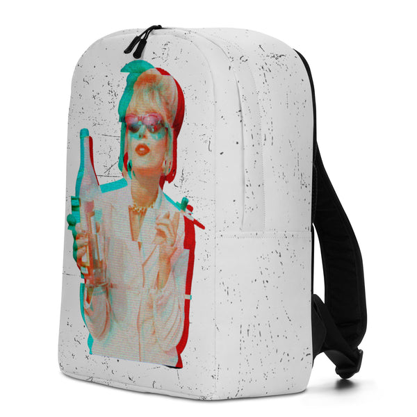  Patsy Stone Absolutely Fabulous Minimalist Backpack by Queer In The World Originals sold by Queer In The World: The Shop - LGBT Merch Fashion