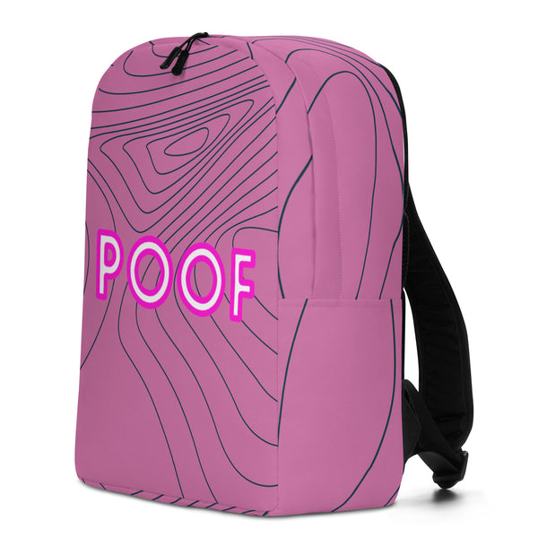  Poof Minimalist Backpack by Queer In The World Originals sold by Queer In The World: The Shop - LGBT Merch Fashion