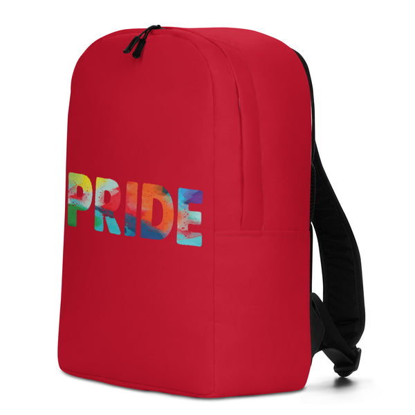  Pride Minimalist Backpack by Queer In The World Originals sold by Queer In The World: The Shop - LGBT Merch Fashion