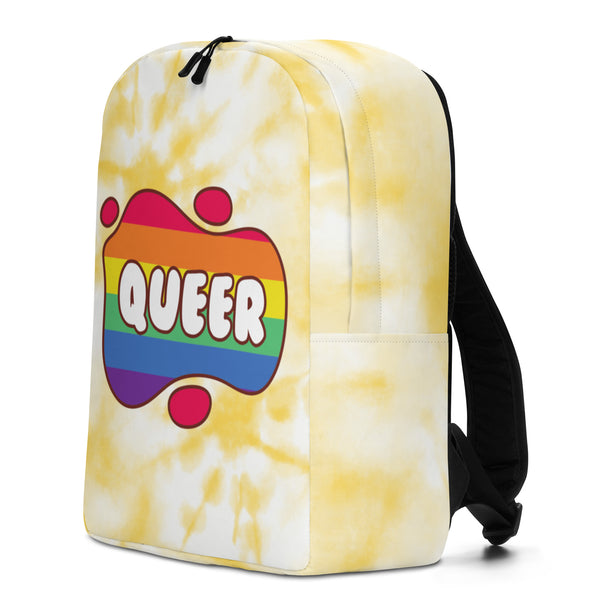  Queer Minimalist Backpack by Queer In The World Originals sold by Queer In The World: The Shop - LGBT Merch Fashion