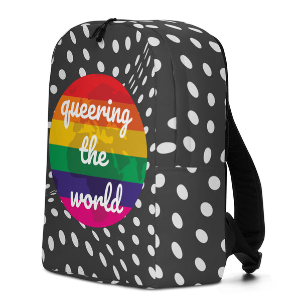  Queering The World Minimalist Backpack by Queer In The World Originals sold by Queer In The World: The Shop - LGBT Merch Fashion