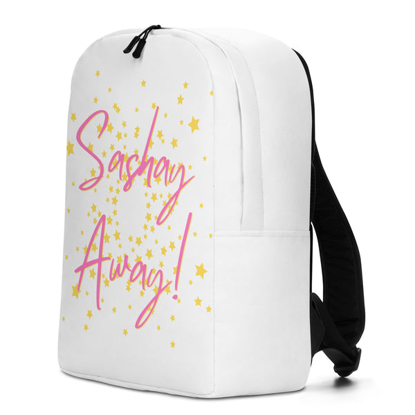  Sashay Away Minimalist Backpack by Queer In The World Originals sold by Queer In The World: The Shop - LGBT Merch Fashion