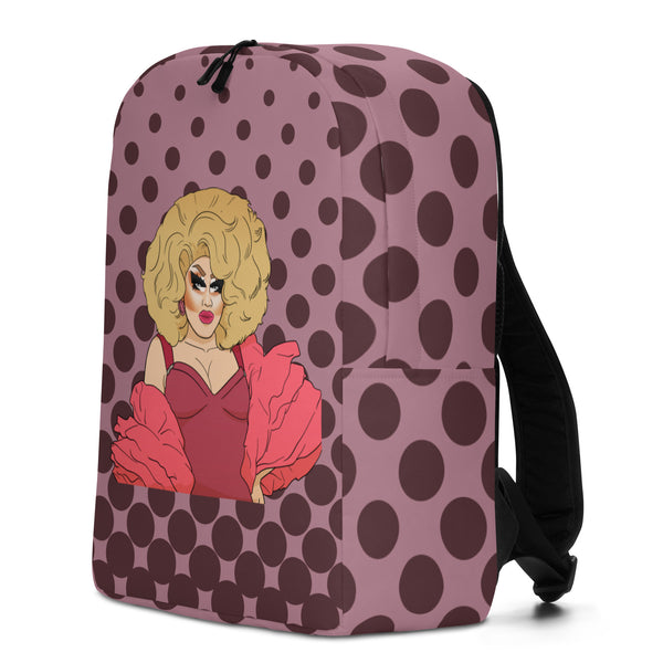  Sassy Trixie Mattel Minimalist Backpack by Queer In The World Originals sold by Queer In The World: The Shop - LGBT Merch Fashion