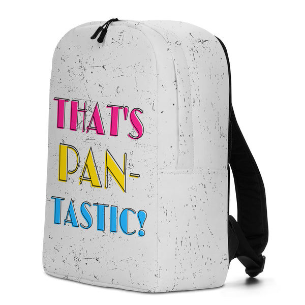  That's Pan-Tastic! Minimalist Backpack by Queer In The World Originals sold by Queer In The World: The Shop - LGBT Merch Fashion