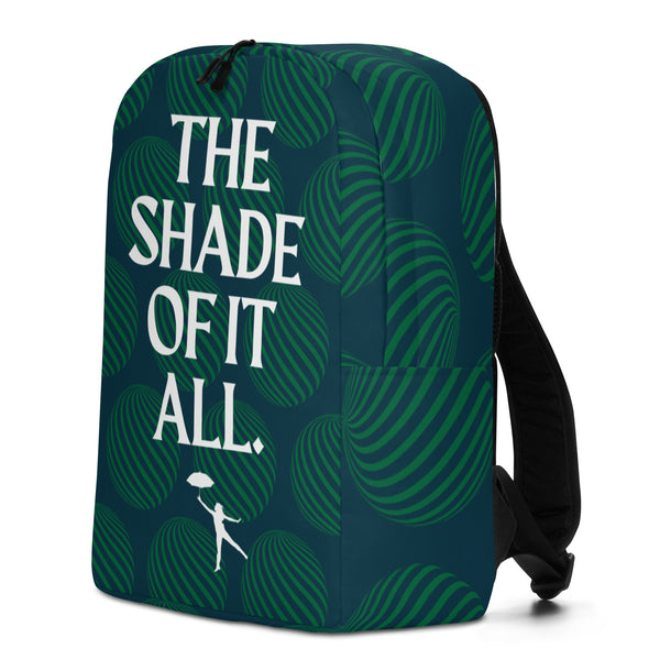  The Shade Of It All Minimalist Backpack by Queer In The World Originals sold by Queer In The World: The Shop - LGBT Merch Fashion