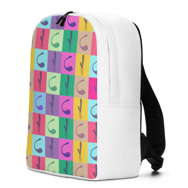  Vibrator Pop Art Minimalist Backpack by Queer In The World Originals sold by Queer In The World: The Shop - LGBT Merch Fashion