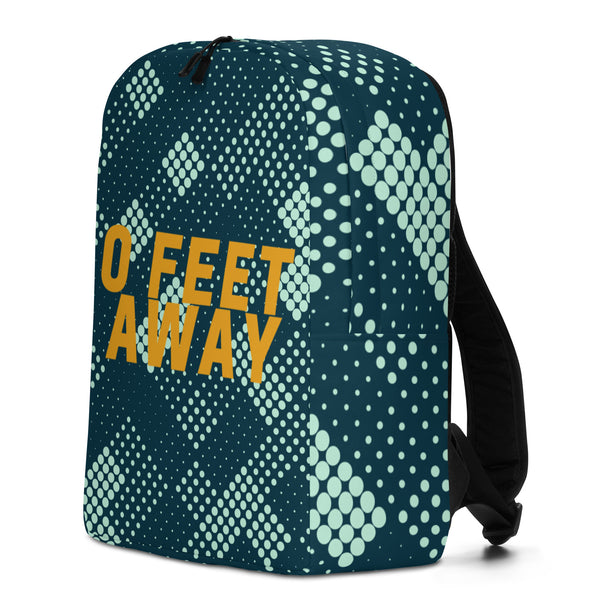  Zero Feet Away Grindr Minimalist Backpack by Queer In The World Originals sold by Queer In The World: The Shop - LGBT Merch Fashion