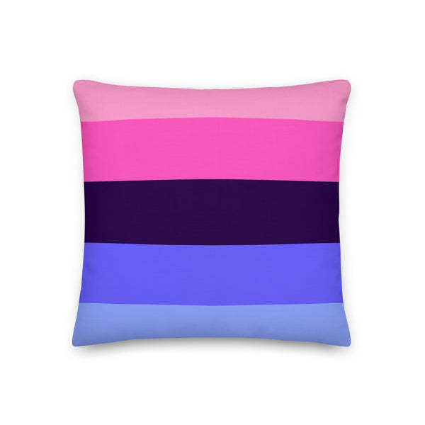  Omnisexual Premium Pillow by Queer In The World Originals sold by Queer In The World: The Shop - LGBT Merch Fashion