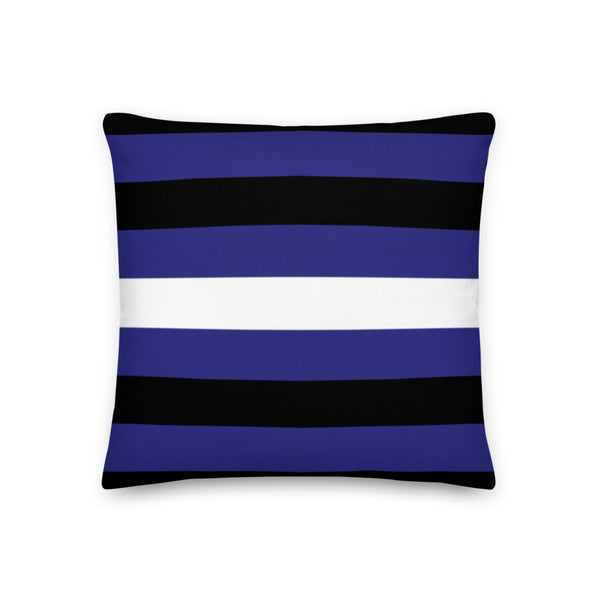  Leather Pride Premium Pillow by Queer In The World Originals sold by Queer In The World: The Shop - LGBT Merch Fashion