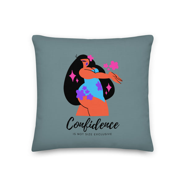  Body Confidence Pillow by Queer In The World Originals sold by Queer In The World: The Shop - LGBT Merch Fashion