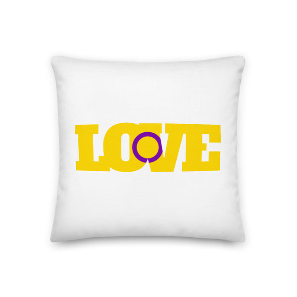  Intersex Love Pillow by Queer In The World Originals sold by Queer In The World: The Shop - LGBT Merch Fashion