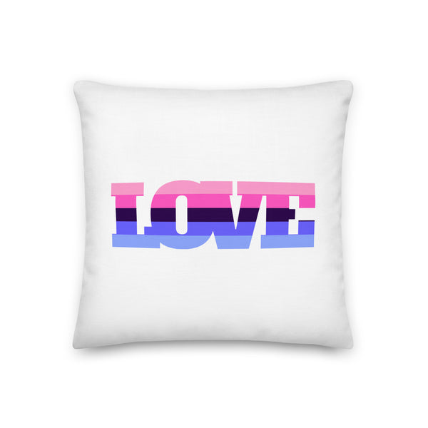  Omnisexual Love Pillow by Queer In The World Originals sold by Queer In The World: The Shop - LGBT Merch Fashion