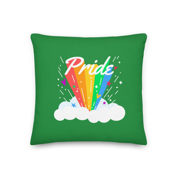  Pride Rainbow Pillow by Queer In The World Originals sold by Queer In The World: The Shop - LGBT Merch Fashion