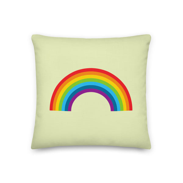  Rainbow Pillow by Queer In The World Originals sold by Queer In The World: The Shop - LGBT Merch Fashion