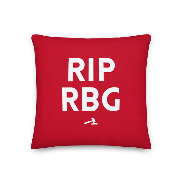  Rip Rbg Pillow by Queer In The World Originals sold by Queer In The World: The Shop - LGBT Merch Fashion